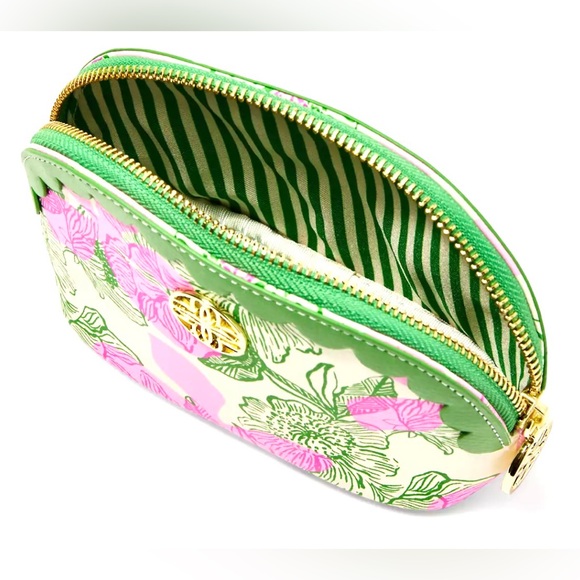 Lilly Pulitzer Sunset Shadows Luggage Tag and Sunset Shadows Small Pouch - Picture 4 of 14